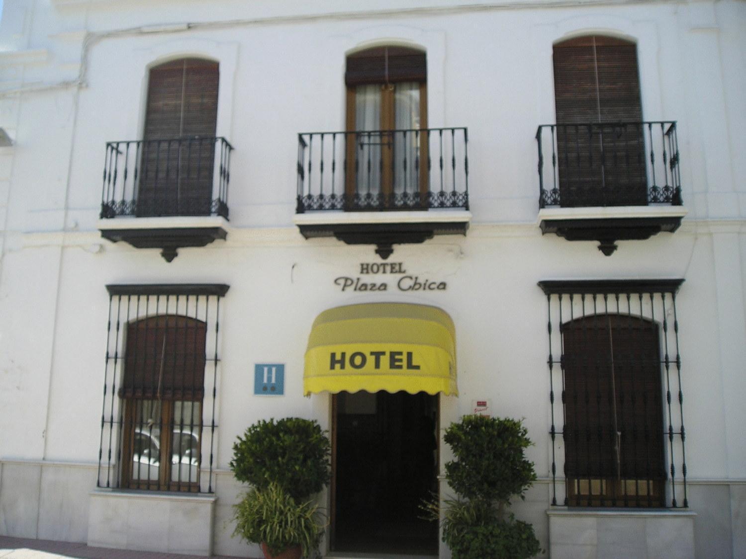 Plaza Chica Hotel Cartaya Bagian luar foto